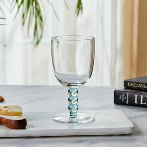 오브제 버블 크리스탈 고블렛잔 240ml GREEN