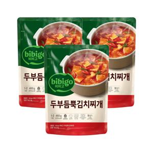 비비고 두부듬뿍 김치찌개 460g*3개