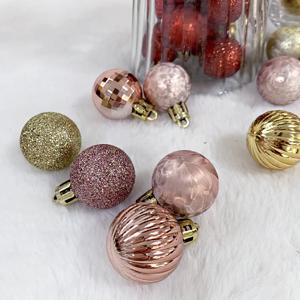 크리스마스 미니 데코볼 트리장식 리스재료 수업재료 오너먼트 오브제