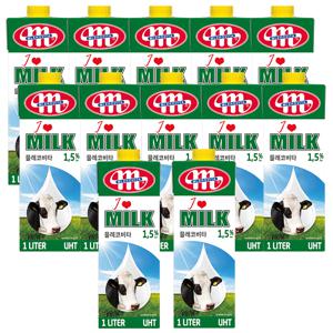 수입 고급 멸균 우유 아이러브밀크 저지방 1.5% 1L*12개