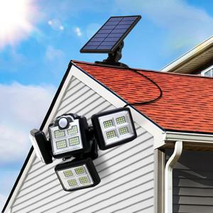 태양광 센서등 분리형 계단등 LED 투광등 전등 198구