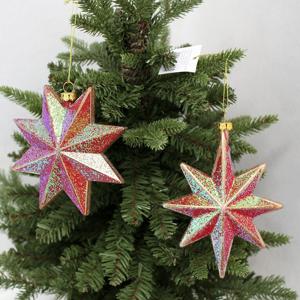 크리스마스 불가사리 플라스틱 입체 오너먼트 트리 리스 장식 가랜드 원예수업 별모양