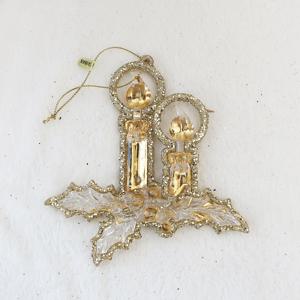 크리스마스 포인장식 더블 캔들 플라스틱 오너먼트 트리 리스 장식 가랜드 원예수업