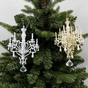크리스마스 샹들리에 플라스틱 오너먼트 트리 리스 장식 가랜드 원예수업