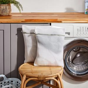 이중매쉬 사각세탁망 30x40cm 2P