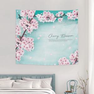 스위트체리블라썸 패브릭포스터 창문 벽 가리개 가림막 인테리어 꽃 감성 3size