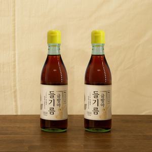 통깨 100% 고소한 금방아 들기름 350ml+350ml