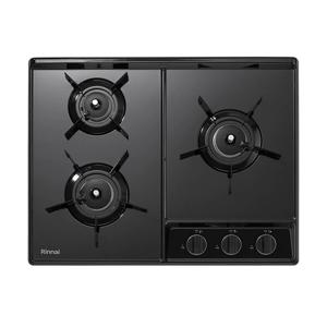 3구 빌트인 가스렌지 매립형 블랙펄 코팅 가스 쿡탑 레인지 560x430