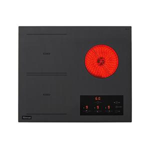 3구 인덕션 라디언트 하이브리드 쿡탑 전기레인지 560x430-480 인스톨프리