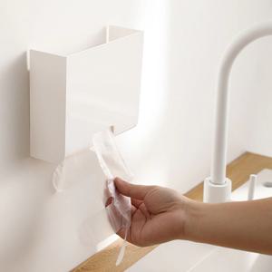 위생장갑 비닐 장갑 정리함 일회용 봉지 수납 디스펜서 벽부착