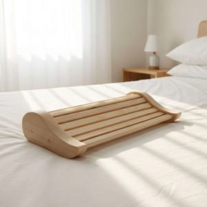 편백나무 바른자세 경추베개 목베개 목편한 경침 목침