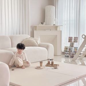 층간소음방지 2단 폴더매트 이지매트 160x200 아기 거실 대형