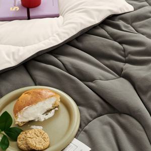 크림빵 리버서블 차렵이불