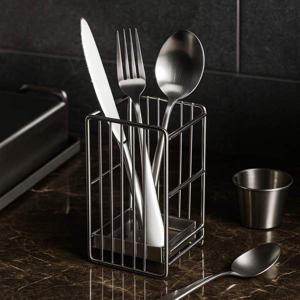 304 스테인레스 매쉬 바구니 수저통 (S)