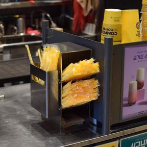 304 스테인레스 업소용 스트로우 디스펜서