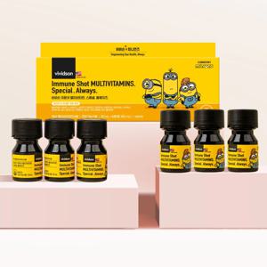 이뮨샷 멀티비타민.스페셜.올웨이즈 6병 x 1박스/ 미니언즈 액상멀티비타민