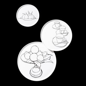 한국도자기x황혜선 PLATE Set 3p