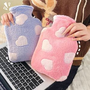 하트 보온물주머니 2size 핫팩 찜질팩 온수팩 손난로 캠핑 사무실 찜질 등산 방한