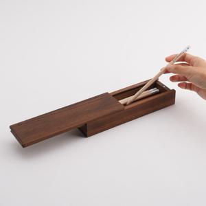 원목 필통 나무 데스크테리어 우드 필기구 정리함 연필꽂이 연필통