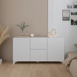 모모라인 라운드 와이드 낮은 서랍 수납장 2colors