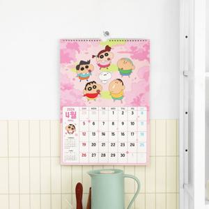 2026 짱구는 못말려 벽걸이 달력 짱구 일러스트 월 캘린더 캐릭터 벽달력