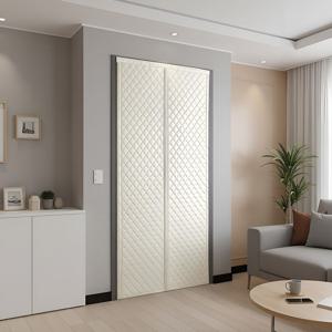 한일 양문형 엠보싱 방한커튼 단열커튼 방한문