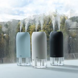 듀얼미스트맥스 무선 미니 가습기 충전식 휴대용 소형 사무실 책상 탁상용