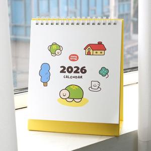 2026 탁상 달력 귀여운 일러스트 책상 인테리어 데스크 캘린더