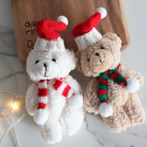 곰돌이산타 키링 장식 2p세트