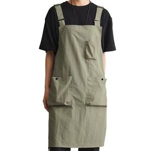 블루유 H형 앞치마 가벼운 카페 주방앞치마