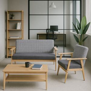 DRAMA CHECK 드라마 체크 2인용 디자인 소파 / 원룸 카페 사무실 SOFA