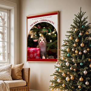 크리스마스 캔버스 포스터 104종/07.Joy and Laughter