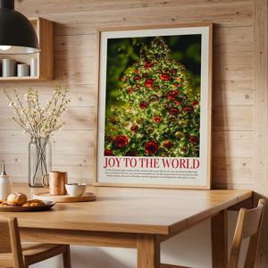 크리스마스 캔버스 포스터 104종/20.Joy to the World