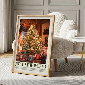 크리스마스 캔버스 포스터 104종/23.Joy to the World_04