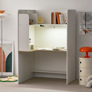 1인실 그랜드 1600 독서실 책상 LED스탠드 포함