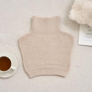 니트 목폴라 넥워머 오트밀