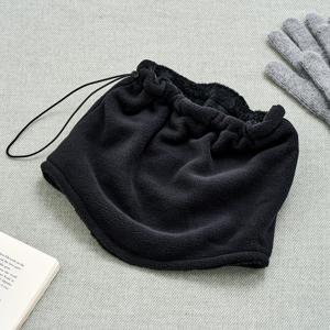 베이직 플리스 넥워머 블랙