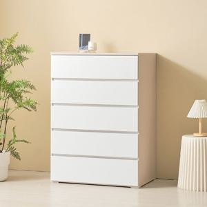 조합가능 겨울옷수납 볼레일 광택 5단서랍장(800 4컬러)
