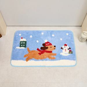 크리스마스 리틀퍼피 터프팅 발매트