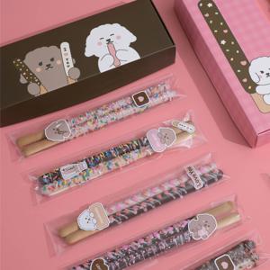 모카몽 빼빼로 초콜릿 만들기 선물 막대과자 DIY 세트 포장 재료 KIT 롱막대과자