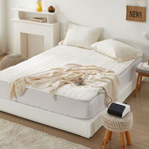 디럭스 광목 순면 전기장판 온수매트커버 (2Size / 1Color)