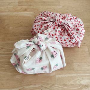 도시락 보자기 소풍 도시락 주머니 딸기요거트