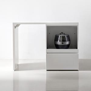 E0자재 데이아광파오븐렌지대600(서랍레일형)+식탁-DVX