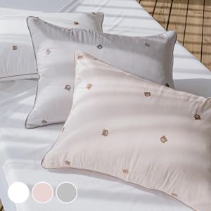 키즈 모달 100 베개커버 곰돌이 3컬러 5070