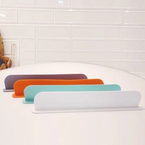 초강력 흡착력 실리콘 싱크대 물막이 물튀김방지 4color