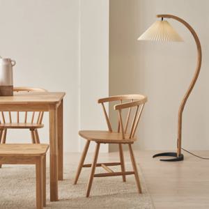 ON 리에티 천연원목100% 의자 내추럴