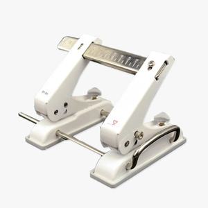 2공 이동펀치 BY-2H 펀칭기 파워펀칭기 문서구멍 최대25매 아이보리색