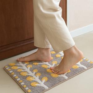 폭신한 금전수 터프팅 발매트 주방매트 미끄럼방지 세탁가능 2size 2color