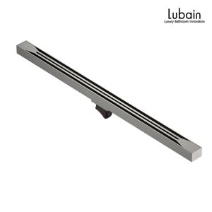 루바인 씬 트렌치 유가 (센터배수 32x600) TLDC603203SH 실버 헤어라인