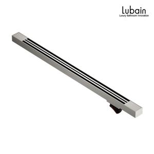 루바인 씬 트렌치 유가 (센터배수 32x600) TLDC603204SH 실버 헤어라인